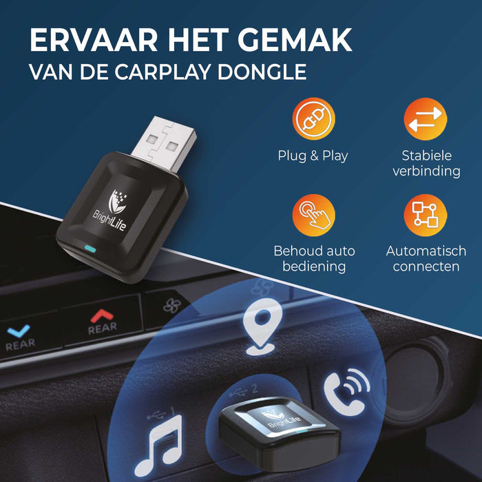 Eenvoudige carplay dongle