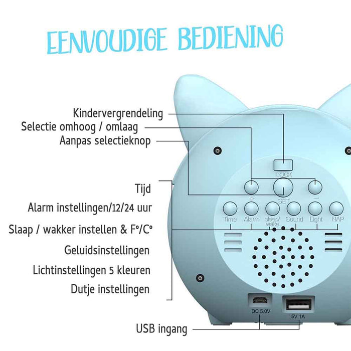 Bediening slaaptrainer