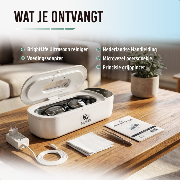 Ultrasoon Reiniger met UV desinfectie - 48.000 Hz
