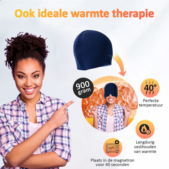 Migraine masker - Migraine muts - warmte en koude therapie