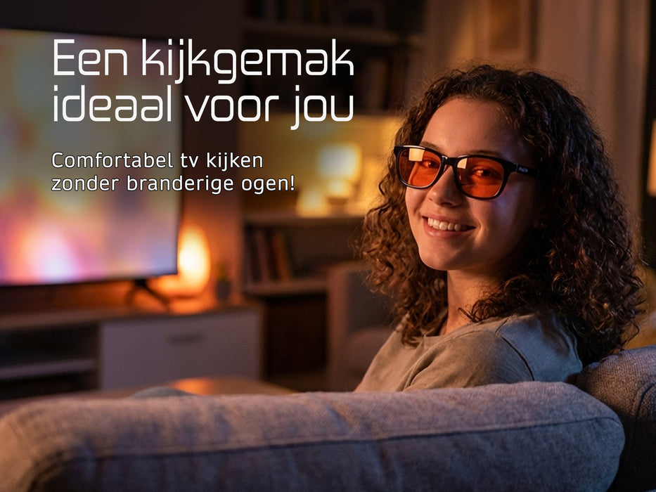 Relax Computerbril - Blauw licht filter bril - Geschikt voor 's avonds