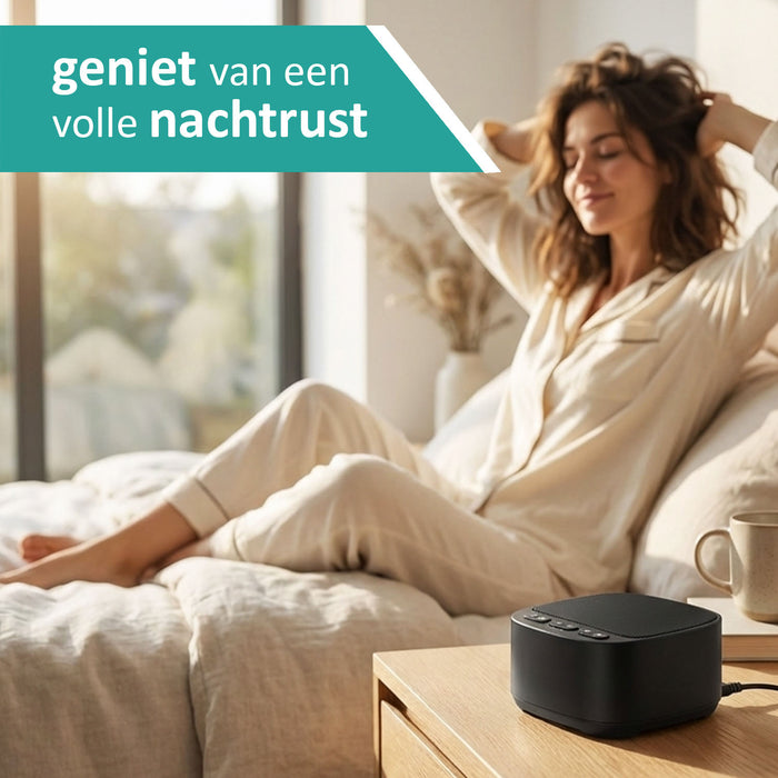 White noise machine - witte ruis apparaatje - 40 rustgevende geluiden