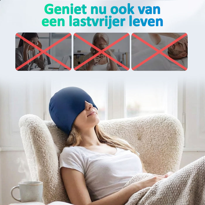Migraine masker - Migraine muts - warmte en koude therapie